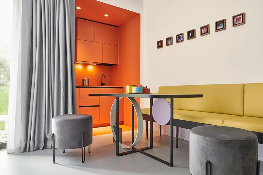 arredamento hotel demo colore cucina