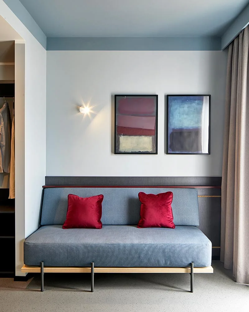 arredo hotel garden dettaglio progetto moderno ecochic