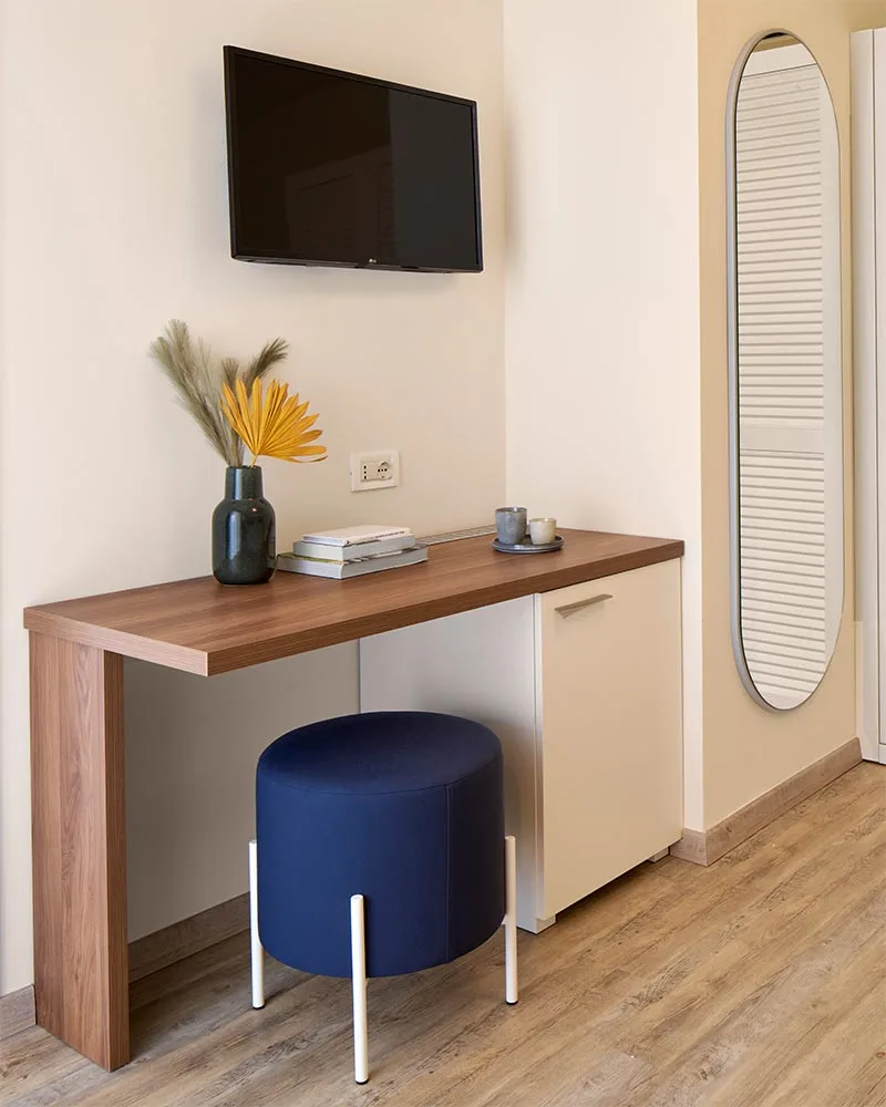 arredamento hotel nuovo concept dettaglio scrittoio