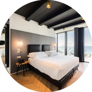 realizzazione management boutique hotel lago minimal focus