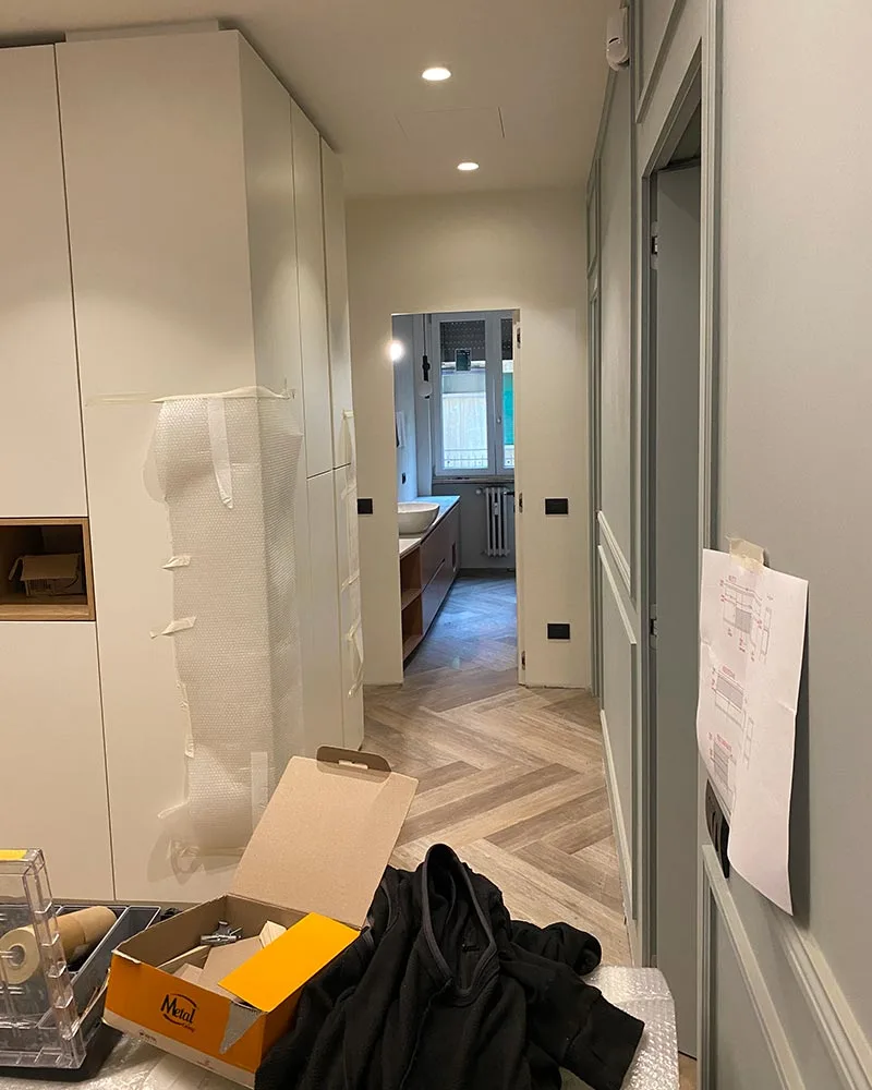 ristrutturazione casa montaggio arredo materiali