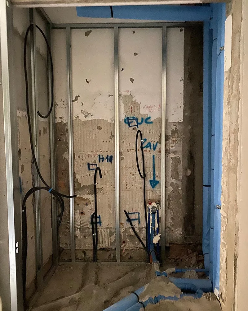 ristrutturazione completa hotel demo cartongessi