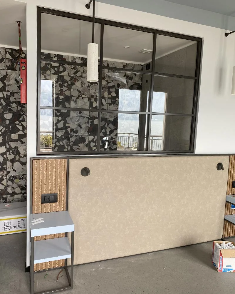 arredo ristrutturazione hotel garden cantiere foto colori