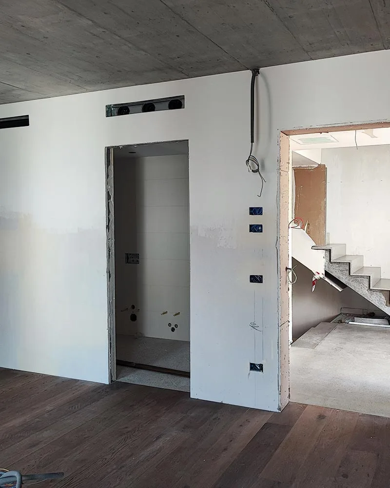 ristrutturazione hotel cantiere cartongessi pavimentazioni finiture