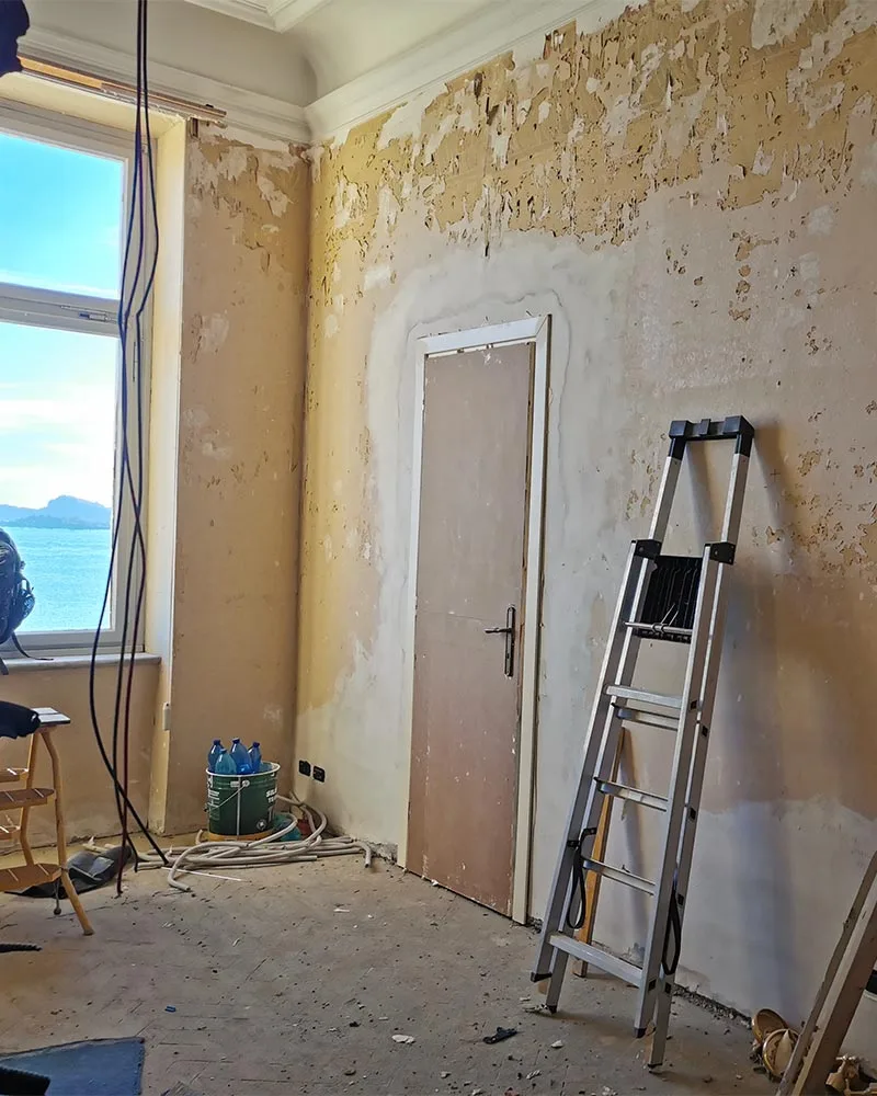 ristrutturazione camere hotel demolizioni