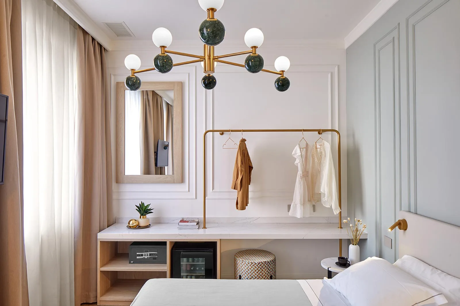 arredamento hotel stile moderno colori materiali